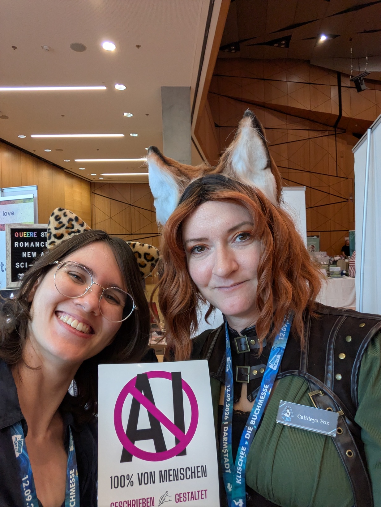 Anja Dannenberg und Calideya Fox